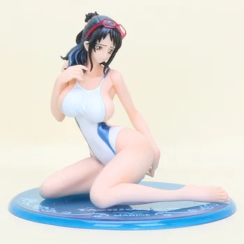 14-15cm Anime One Piece Nami Nico Robin Boa Hancock maudymosi kostiumėlį, maudymosi Kostiumėliai, PVC figūrėlių, Žaislinių