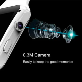 Naujos X6 Smart Žiūrėti su Kamera, Touch Screen Paramos SIM TF Kortelę 
