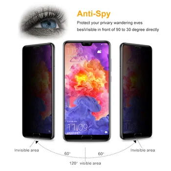 SmartDevil Stabdžių Privatumo Grūdintas Stiklas iPhone 6 7 8 Plius Privacy Screen Protector Filmas 