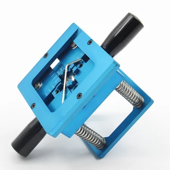 90MM mėlyna BGA Reballing Stotis Trafaretai Šabloną Turėtojas Foxture Jig Dėl PCB Chip Litavimas, Remontas, Perdarymas
