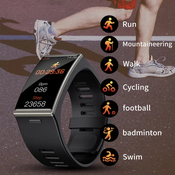 2020 DM12 Smart Watch Vyrai Moterys 1.91 Colių Full Touch Sporto Smartwatch Fitness Tracker Prijunkite 
