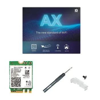 AX200NGW Dual-band USB Belaidžio Tinklo Kortelė 5G Mini 2.4 G Paramos WiFi 6 Praktinis WiFi Gauna Adapteris