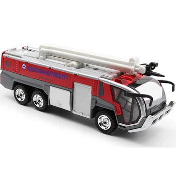 Sunkvežimio Modelis 1:32 Lydinio Automobilių oro Uosto Priešgaisrinės Vaikų Švietimo Transporto priemonės, Metalo Inžinerijos Automobilį su Garso, Šviesos, Vaikams, Žaislų, Dovanų
