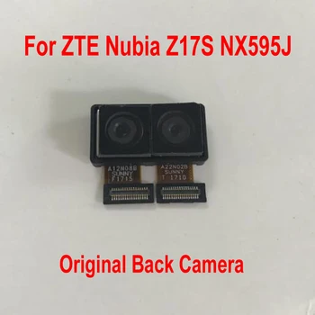 Originalus, Geros Darbo Pagrindinis Flex Didelis Galinis galinė vaizdo Kamera Modulis ZTE Nubija Z17S NX595J Mobiliojo Telefono Kabelis Dalys