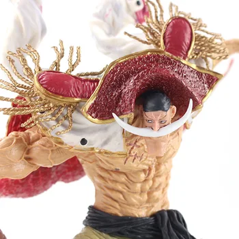 26cm Anime One Piece Pav SCultures ŽYMĘ Komanda Balta Barzda Edvardas Newgate su Kardu Mūšis Ver. PVC Veiksmų Skaičius Žaislas