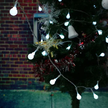 Lauko String Žiburiai Kalėdų Pasaulyje String Žibintai Led Baterija Neperšlampamas Nuotolinio Valdymo Šalis Dekoro Vestuvių
