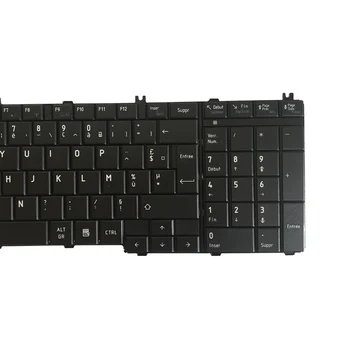 Skirtas Toshiba Satellite L670 L670D L675 L675D C660 C660D L655 L655D L650 C670 L750 L750D prancūzijos nešiojamojo kompiuterio klaviatūra