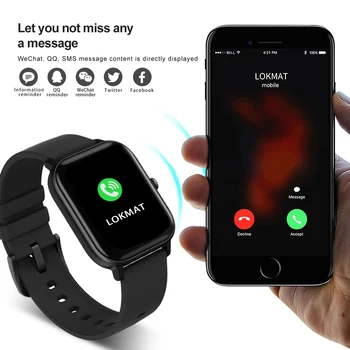 LIGE 2020 Naujas Smart Watch Vyrų OLED Spalvų Ekranas, Širdies ritmas, Kraujo Spaudimas Vandeniui Sporto smartwatch fitness Tracker smart grupė