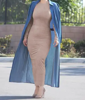Atsitiktinis Musulmonų Abaja Maxi Bodycon Suknelė Moterims, Ilgai Skraiste Suknelė Tunika Ramadanas Islamo Apvalkalas Suknelės Atsitiktinis Vientisos Spalvos Mados Nauja