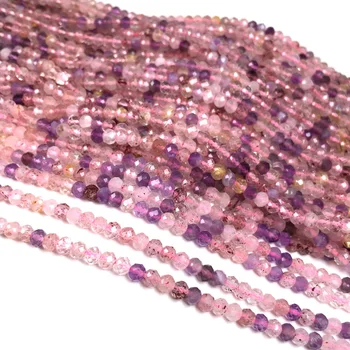 Natūralaus Akmens Briaunotas Išsimėtę granulių Braškių kristalų maži Karoliukai, Papuošalai Priėmimo 