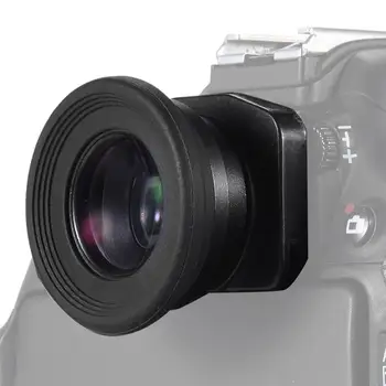 Naujas Okuliaro Eyecup didinamasis stiklas 1.51 X Fiksuotas Fokusavimas vaizdo Ieškiklis VEIDRODINIŲ Sporto Fotoaparato Priedai