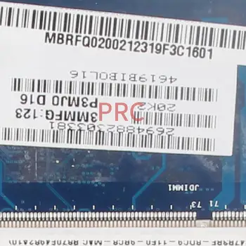P3MJ0 LA-7121P ACER Aspire 3830 3830G HM65 Nešiojamojo kompiuterio motininė plokštė MBRFQ02002 HM65 N12P-GS-A1 DDR3 Laptopo Mainboard