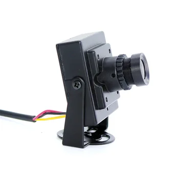 SMTKEY 700TVL Spalvos Metalinės Dėžutės MINI Kamera HD 3,6 mm Objektyvas 