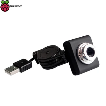 Aviečių Pi USB Kameros Modulis su Reguliuojamu Fokusavimo Diapazonas RPi 3B 3B+ 4B Nemokamas Pristatymas