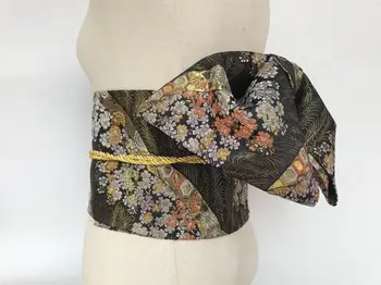 2019 Kimono Priedai Žakardo Stiliaus Didelis Lankas Juosmens Diržas