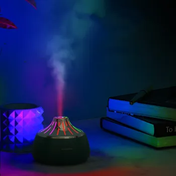 2020 Mini Ultragarsinis Oro Drėkintuvas Aromato eterinis Aliejus Difuzoriaus Home Office USB Fogger Rūkas kūrėjas su LED Lempos Naktį