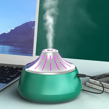 2020 Mini Ultragarsinis Oro Drėkintuvas Aromato eterinis Aliejus Difuzoriaus Home Office USB Fogger Rūkas kūrėjas su LED Lempos Naktį
