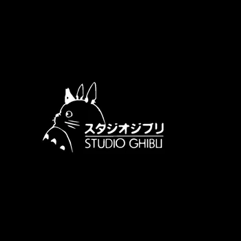 Animacinių filmų Totoro Ghibli Automobilių Lipdukas Vinilo Auto Reikmenys, auto stiklo Automobilių Stilius Decal PVC 13cm*11cm