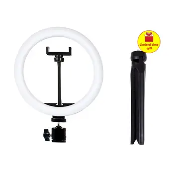 10 colių LED Selfie Šviesos Žiedas su Telefono Laikiklis, Žiedas Lempa su Selfie USB Stick, skirtą Išmanųjį telefoną 