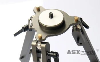 ASXMOV Aliuminio lydinio 50cm apkrova 50kg automobilių siurbtukas mount turėtojas dslr fotoaparato trikojo labiausiai kameros, fotoaparato trikojo
