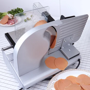 2018 200W elektros Slicer Namų Ėriukų gabaliuką mėsos Riekeles duonos Hot Pot Darbalaukio Mėsos pjaustymo mašina