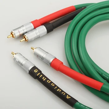 Nemokamas pristatymas 2328 Gryno Vario HiFi Garso kabelis RCA sujungimo kabelis su Nakamichi RCA plug