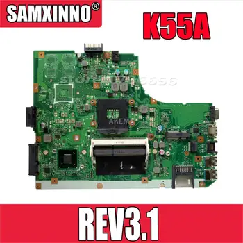 K55VD Plokštė REV3.1 RAM Asus K55A K55VD nešiojamas Plokštė K55VD Mainboard K55A Plokštė K55VD mainboard bandymo GERAI