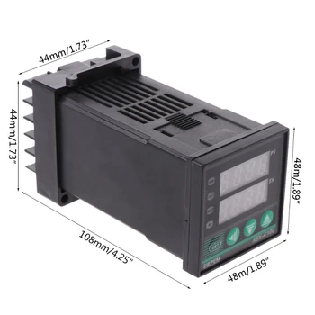 PID Skaitmeninis Temperatūros Reguliatorius REX-C100 0 400degree K Tipo Įvesties SSR Išėjimo Termostatas Temperatūros Reguliatorius