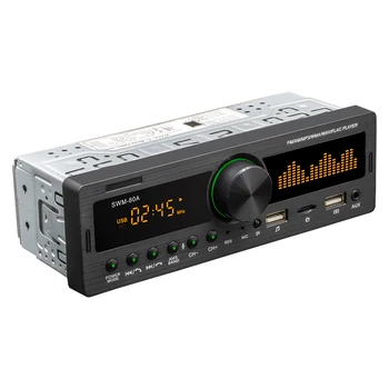 Vieną DIN Car Stereo Audio AUX Locator Galvos Vienetas Lauko Dalių CSWM-80A opy 