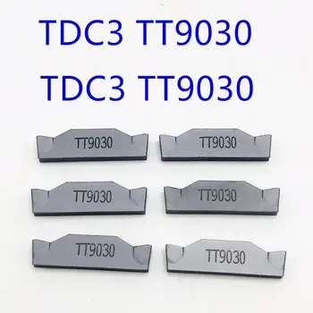 TDC3 TT9030 Griovelį ir Pjovimo Įrankiai Karbido Ašmenys Dvivietis Vadovas 3mm Įrankis TDC3 TT9030 Tekinimo Įrankis, Staklių Priedai