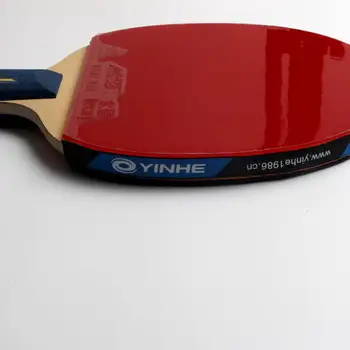 Originalus yinhe 08b 08d baigė stalo teniso raketės anglies raketę geras elastinga ir galingas su atveju-teniso raketę