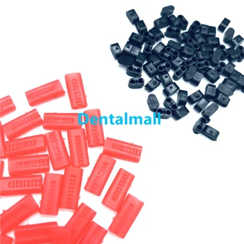 500sets Dantų Lab Naudoti Meistras Twin Dvigubus II smeigtukai ir Plastiko Rankovėmis Odontologinės medžiagos