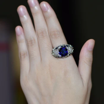 Europos ir Amerikos mados cirkonis Princesė žiedas šalis papuošalų mados dovana sužadėtuvių pokylių jubiliejų moterų žiedas