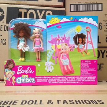 Originalus prekių Barbie Dream House Undinėlė Mini Kūdikių Lėlės Boneca Merginos, Mergaites, 8 Cm Žaislai Vaikams Naujas Modelis