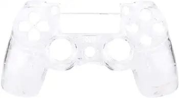 Aišku, Priekiniai Skaidrus Korpusas su Lukštais Faceplate Dangtelį Balta Atveju Playstation 4 Pro PS4 Pro JDS 040 Valdytojas JDM-040