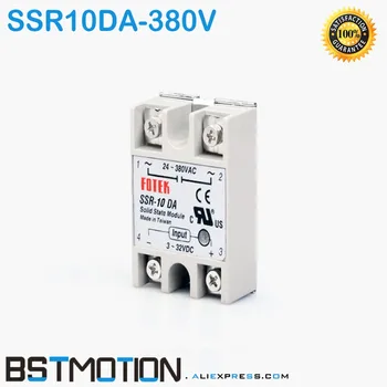10vnt/Daug 10VNT SSR10DA SSR-10DA SSR vienfazis (solid state relay,įėjimas 3-32VDC išėjimo 24-380VAC