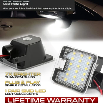 2vnt LED Po Pusės Veidrodėlis Balos Šviesos Ford Focus 3 S-Max, Kuga 2 Mondeo 4 5 Grand C-max 2 Pabėgti Galaxy Automobilių Mandagumo Lempos