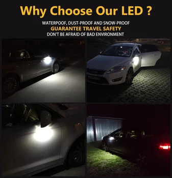 2vnt LED Po Pusės Veidrodėlis Balos Šviesos Ford Focus 3 S-Max, Kuga 2 Mondeo 4 5 Grand C-max 2 Pabėgti Galaxy Automobilių Mandagumo Lempos