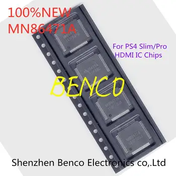 1PCS HDMI IC Chip MN86471A N86471A Remontas, Dalys PS4 Originalus MN86471A