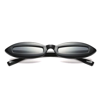 Kachawoo mažas ovalo formos akiniai nuo saulės vyrams black red leopard baltos, rausvos spalvos mini saulės akiniai moterims priedai vasaros 2018 UV400