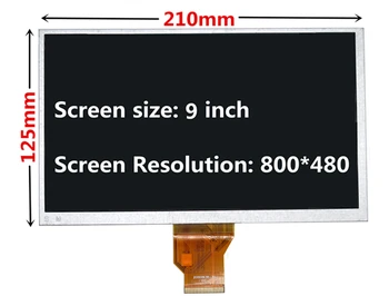 9 colių Aviečių Pi Bananų/Oranžinė Pi mini kompiuterio LCD Ekrano Monitorius su Nuotolinio HDMI Vairuotojo Kontrolės Valdyba
