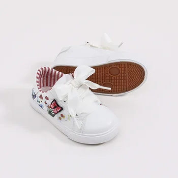 DB17374 Dave Bella pavasario kūdikių mergaičių mados animacinių filmų batai nauji gimė mergaitė mielas batai