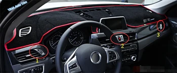 Lapetus Oro Sąlygos KINTAMOSIOS srovės Lizdo Angos Trackwheel / Perspėjimas Pavojus Žibintai Padengti Trim Tinka BMW X2 F39 2018 - 2020 Auto Stilius