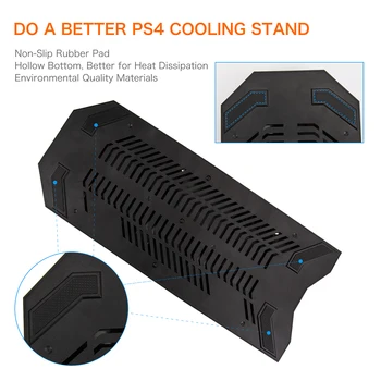 2in1 PS4 Pro/ PS4 Slim Vertikalus Stovas su Aušinimo Ventiliatoriaus Aušintuvas Dual Controller Įkroviklio Įkrovimo Stotis Šilumos Išsklaidymo Stendas
