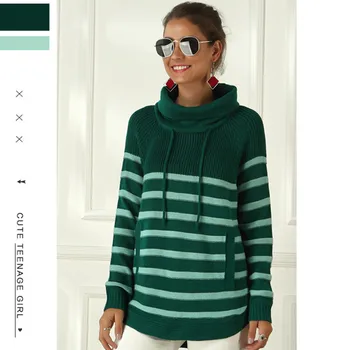 Moteris megztiniai mujer suéteres женские свитера moterų megztinis golfo megztinis trikotažas šiltas ruduo & žiemos drabužių streetwear
