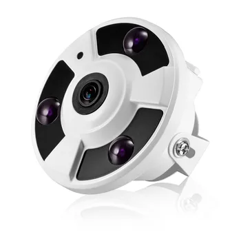 VAIZDO HAINAUT Mini Kamera 360 Laipsnių 1.56 mm Objektyvas infraraudonųjų SPINDULIŲ Naktinio Matymo Vandalprof 2MP, Patalpų, Namų vaizdo Kameromis