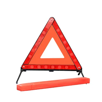 Automobilių Avarinių gedimų Įspėjamasis Trikampis Raudoną šviesą Atspindinčios Pavojaus Saugai Automobilių Trikojo Sulankstyti Stop Ženklas Atšvaitas cinta reflectante