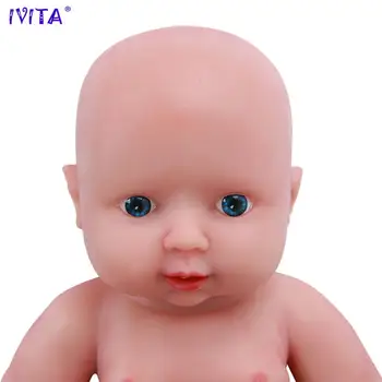 Siųsti iš JAV ir Kinijos IVITA WG1505 30cm 1.1 kg viso Kūno Silikoninis Realistinis Atgimsta Mergina Lėlės Tikroviška Odos Minkštos Lėlės Maži Žaislai