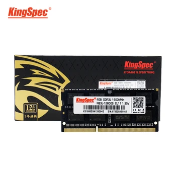 KingSpec ddr3 8GB 1 600mhz 4GB sodimm so-dimm RAM Memoria Ram Laptopo ddr 3 1 600mhz ram ddr3 4gb 8gb už Sąsiuvinis nešiojamieji kompiuteriai