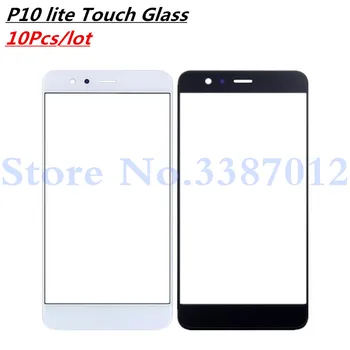 10vnt/daug Huawei P10 Lite Touch Objektyvo Pakeitimas Priekinio Stiklo Išorinio Objektyvo Dangtelis, Ekrano apsaugos Huawei P10 Lite